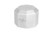 Gevindfittings - +GF+ Slutmuffe galvaniseret 1 1/4" - 770300207