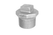 Gevindfittings - Georg-Fischer Prop galvaniseret med rand 1/8 - 770290201