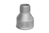 Gevindfittings - +GF+ Spidsmuffe sort reduktion muffe/nippel 1 1/4 x 3/4 - 770246124