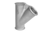 Gevindfittings - +GF+ Tee 45° sort 1 - 770165106