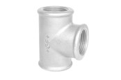 Gevindfittings - +GF+ Tee galvaniseret 3 x 2 x 3 - 770129230