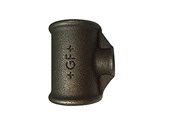 Gevindfittings - +GF+ Tee sort 1 x 3/8 x 1 - 770130134