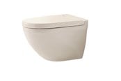 Toiletter, sæder, bideter og reservedele - Duravit starck 3 compact vægskål skjult med wondergliss - 22270900001