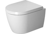 Toiletter, sæder, bideter og reservedele - Duravit ME by Starck Compact vægskål inkl. toiletsæde, Rimless, hvid - 45300900A1