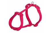 Hunde - Trixie Premium H-Harness L: 60–87 cm/25 mm Fuchsia - TX-204911