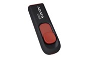 USB Stick - A-Data Classic Series C008 Capless - Sort - 32GB - USB Stick - AC008-32G-RKD