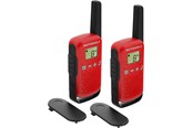 Walkie-Talkie - Motorola Talkabout T42 - Red - Twin Pack - B4P00811RDKMAW