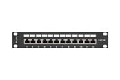 Netværkstilbehør - Lanberg PPF5-9012-B - patch panel - 1U - 10" - PPF5-9012-B