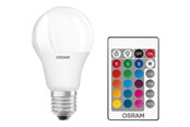 Lyskilder - Osram LED pære STAR+ RGBW Remote Standard 9W/827 (60W) mat dæmpbar E27 - 4058075430754