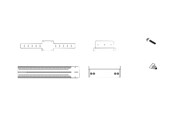 Vægbeslag, AV-Beslag & AV-Møbler - Yealink VESA mount for MVC400/A20/UVC40/A30 - Max - recommended for - VCS-TVMount2