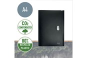 Mapper og Clipboards - Leitz Recycle 3-klap mappe, Sort - 46220095