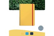 Blokke, Formularer & Notesbøger - Leitz Cosy notesblok Soft Touch kvadreret spiralindbundet Varm gul - 44840019