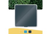 Konference & Præsentation - Leitz Cosy magnetisk glas whiteboardtavle 450x450mm Fløjlsgrå - 70440089