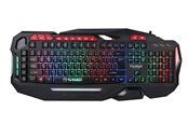 Tastatur - Marvo gaming tastatur - Nordisk - Sort - Tastatur - Rød - MA-KG760