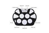 Musik & DJ Instrumenter - Mikamax Roll Up Elektronisk Trommesæt – Bærbart Digitalt Drum Kit med 9 Pads & Pedaler - 04796