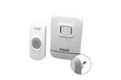 El-apparater - Foss Europe Trend Value dørklokke, plug-in, hvid - 102012