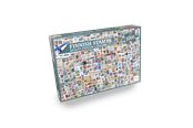 Puslespil - Lautapelit Nordic Quality Puzzles: FI:004 – Finnish Stamps - LPFI7084