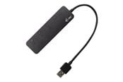 USB hub - I-Tec USB 3.0 Metal HUB 4 Port with individual On/Off Switches USB hub - USB 3.2 - 4 ports - Sort - U3CHARGEHUB4