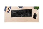 Tastatur - Cherry STREAM DESKTOP - Tastatur & Mus sæt - Nordisk - Sort - JD-8500PN-2