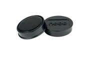 Konference & Præsentation - Nobo  magnetiske whiteboard-magneter, pakke med 10 stk. 32 mm farvede magneter Sort - 1915298