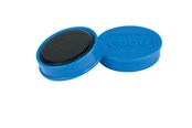 Konference & Præsentation - Nobo  magnetiske whiteboard-magneter, pakke med 10 stk. 32 mm farvede magneter Blå - 1915299