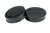 Konference & Præsentation - Nobo magnetiske whiteboardmagneter, pakke med 10 stk. 38 mm farvede magneter Sort - 1915305