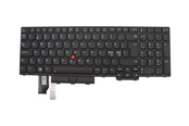 Tastatur - Lenovo Chicony - Bærbar tastatur - til udskiftning - Nordisk - Sort - 5N20W68251