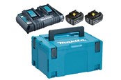 Værktøj - Makita Energy Kit 198077-8 2x BL1860B + DC18RD - 198077-8