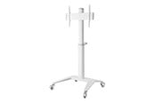 Vægbeslag, AV-Beslag & AV-Møbler - Deltaco Office Display Cart White - Max 70 kg - recommended for 70" - ARM-0452