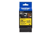 Papir, Fotopapir og Etiketter - Brother Tape brother sort/gul tze fx651 24 mm fleksibel - TZEFX651