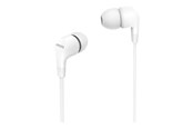 Hovedtelefoner/headset - Philips TAE1105 - In-ear hovedtelefoner med ledning - Hvid - TAE1105WT/00