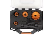 Bor & bits - Boxer Hulsavsæt Elektriker 19-64 mm. - 31212