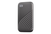 SSD - SANDISK WD My Passport SSD - 4TB - Grå - Ekstern SSD - WDBAGF0040BGY-WESN