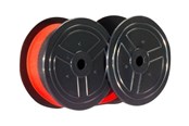 Blæk, Toner & Forbrugsstoffer - KMP - black / red - print ribbon - 0051,0102