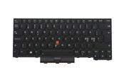 Tastatur - Lenovo Chicony - Bærbar tastatur - til udskiftning - Nordisk - Sort - 5N20W67794