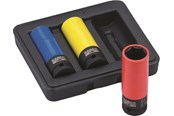 Værktøj - BAHCO slagtoppe 1/2 til alufælge 17-19-21mm - BWSS12P3