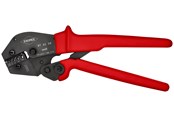 Værktøj til el-arbejde - KNIPEX krympetang 250 mm med i-og uisolerede kabeltyller 0,25x6,0mm2 awg23-10 og 5 bakker - 97 52 08