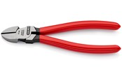 Håndværktøj - KNIPEX Skævbider sort atramenteret betrukket med kunststof 160 mm - 70 01 160