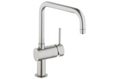 Blandingsbatterier og armaturer - Grohe Minta køkkenarmatur, U-tud, supersteel - 32488DC0