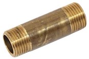 Gevindfittings - Isiflo Nippelrør messing 34" x 120 mm - 048412006