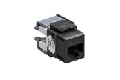 Kobberkabler - Leviton Modular jack extreme kat6a utp rj45 110-style enkle stk pakke sort - 6110G-RE6