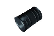 Føringsveje & kanalskinner - EVOPIPES Samlemuffe 110 mm for rillerør korr - 8030131100033D0000
