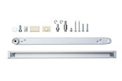 Sikkerhed - Dorma Glide skinne arm 30- 60 mm dorma ed 100 / ed 250, sølv - 29275021