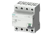 Komponenter til tavler og kasser - Siemens Pfi 4-polet type b 63a 300 ma 400vac korttidsforsinket - 5SV3646-4