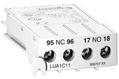 Komponenter til tavler og kasser - Schneider Electric Signalkontakt 1nc(fejl)+1no(klar) - LUA1C11