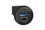 Trykknapper og signalenheder - Schneider Electric Harmony usb 3.0 udtag til montage i ø22 mm. hul, usb-a/usb-a på begge sider - XB5PUSB3