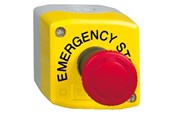 Trykknapper og signalenheder - Schneider Electric Nødstopbox ø40 2nc 1no emergency stop - XALK178GTH29