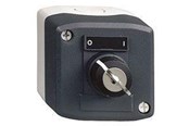 Trykknapper og signalenheder - Schneider Electric Trykknapkasse komplet med 1 nøglegreb 1no 2 positioner - XALD144