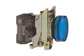 Trykknapper og signalenheder - Schneider Electric Lampe komplet blå 24vac/dc med led u/trafo - XB4BVB6