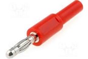 Instrumenter - Elma Instruments Bananstiksadapter - ada ø4/4mm, rød, 1057 - 5706445321278